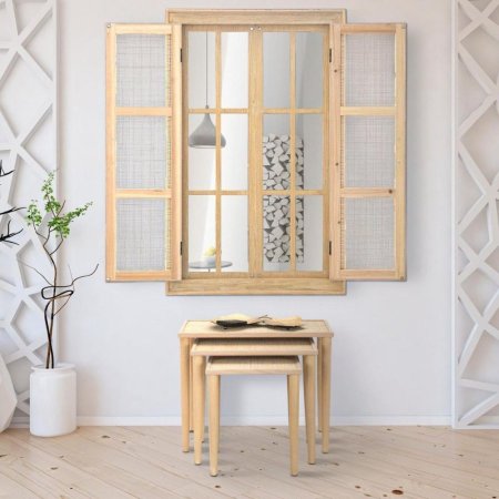 شباك مع مراه قش